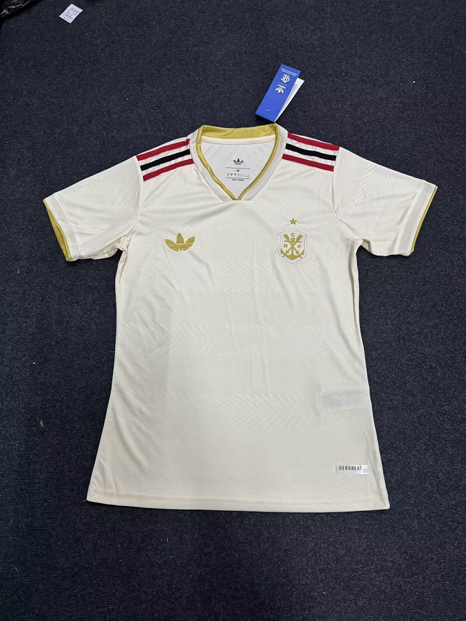 AAA Quality Flamengo Woman 25/26 Third White Soccer Jersey